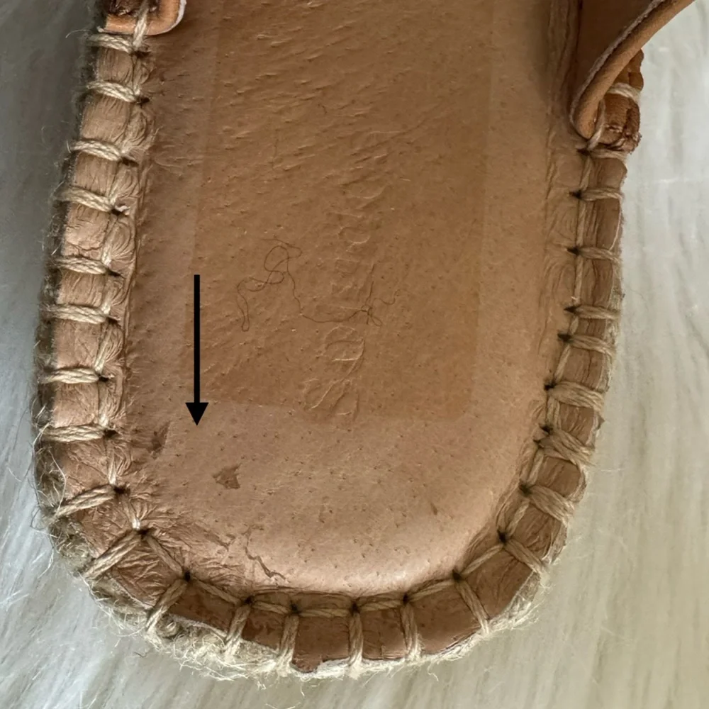 Soludos Sanibel Fisherman Leather Espadrille Sandals Sahara Pink Size 7.5 - Picture 16 of 16